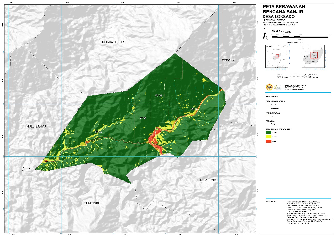Peta Struktur Ruang Desa Wisata